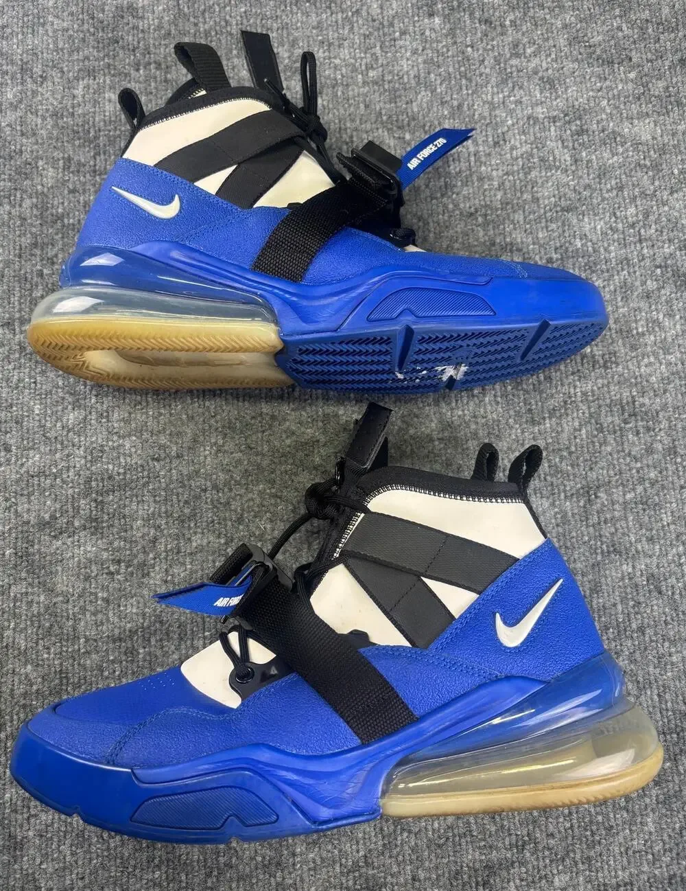 Nike Air Force 270 Utility Racer Blue Black Men’s Size 10 - No Box